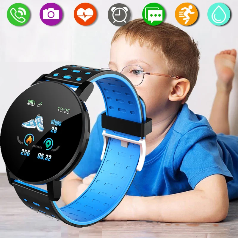 Smartwatch Digital Watches For Kid Boy With Alarm - ساعة ذكية رياضية للأطفال، ساعة رقمية