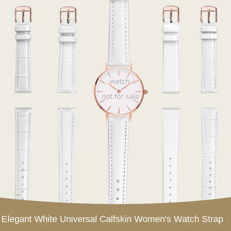 Tissot Watches Smartwatch - حزام ساعة أبيض للرجال والنساء ،