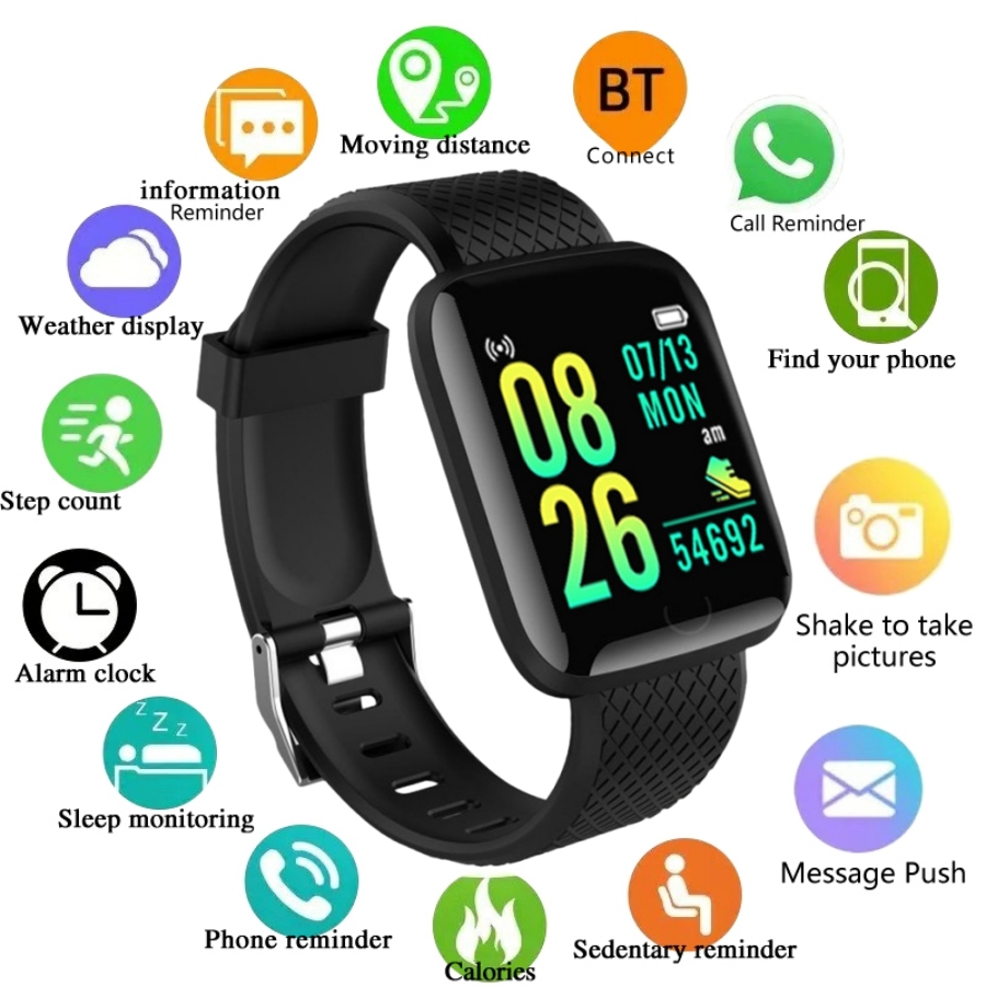 Watch Smart Y68 - الساعات الذكية موضة سوار رياضي متعدد
