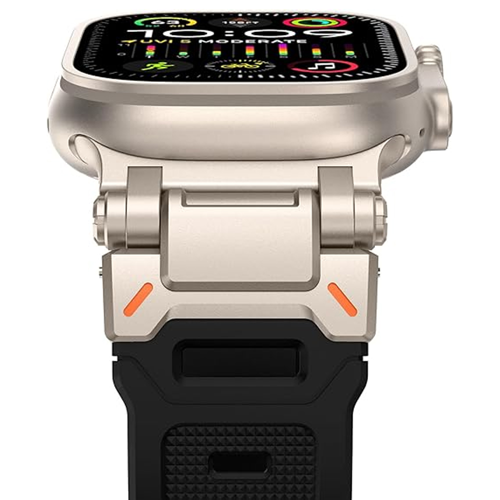 Smartwatch Rugged Watches For Men - حزام سيليكون لساعة أبل الترا 2