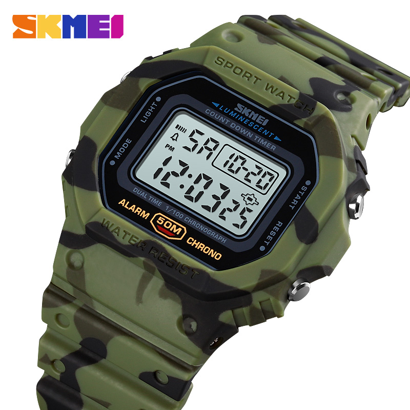 Tide Watch Surf - SKMEI 1628 reloj hombre ساعة رياضية