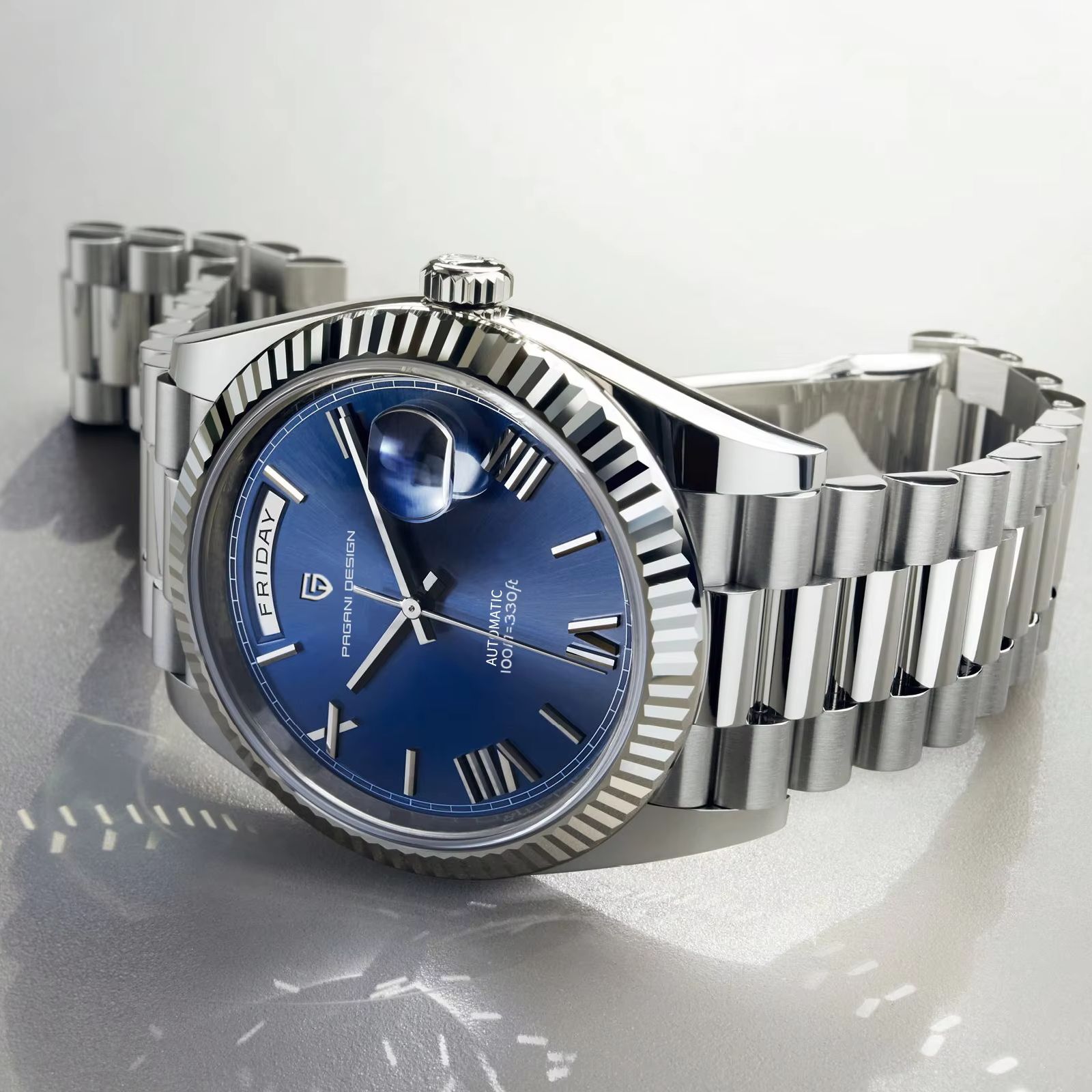 Rolex Watch Datejust - PAGANI DESIGN DD36 ساعات رجالية موضة