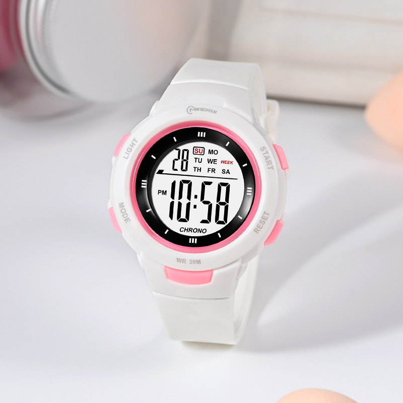 Smartwatch Digital Watches For Kid Boy With Alarm - UTHAI CE49 ساعات أطفال موضة مضيئة