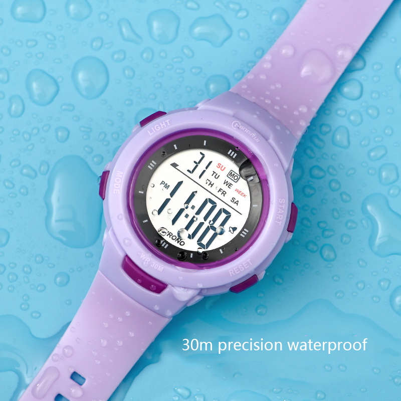 Smartwatch Digital Watches For Kid Boy With Alarm - UTHAI CE49 ساعات أطفال موضة مضيئة