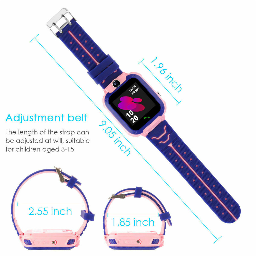 2G Kids ساعة ذكية SOS Call LBS - مراجعة Smartwatch Digital Watches For Boys وسعره