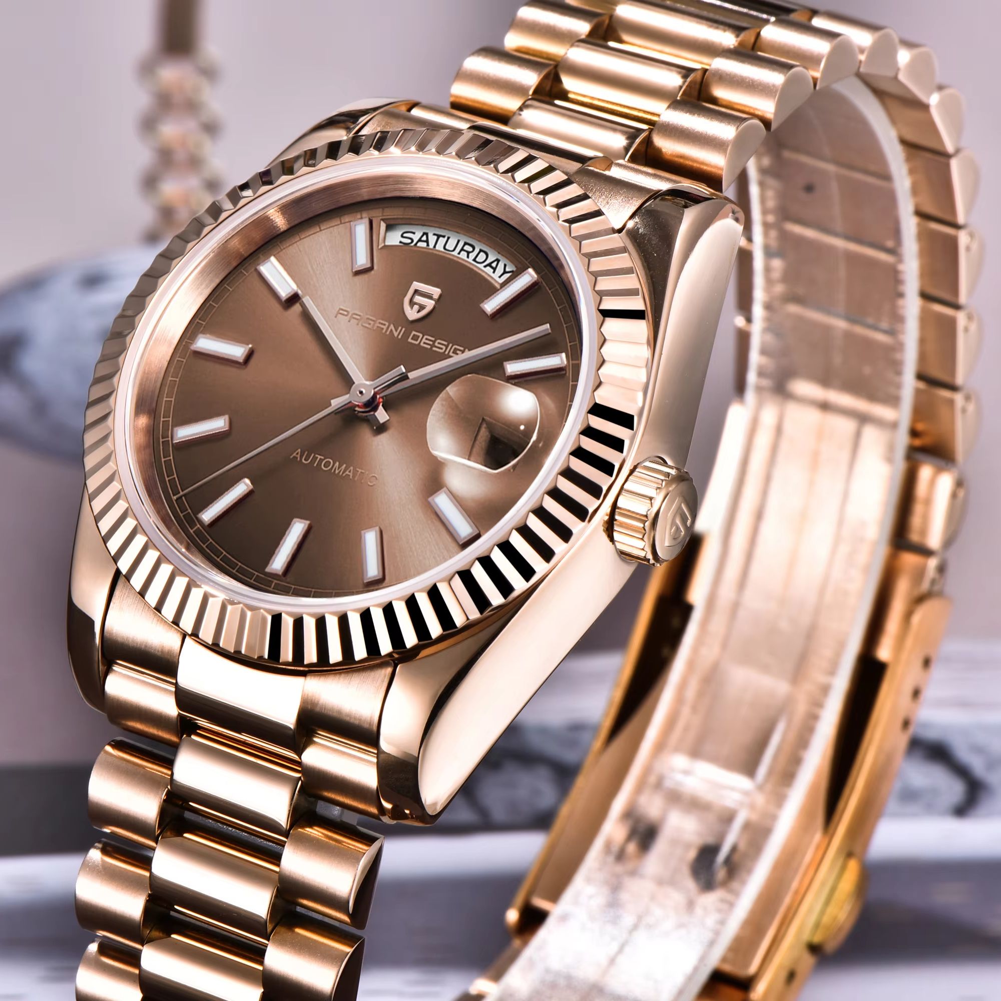 ساعة PAGANI DESIGN 2026 الجديد - مراجعة Rolex Watch Datejust وسعره