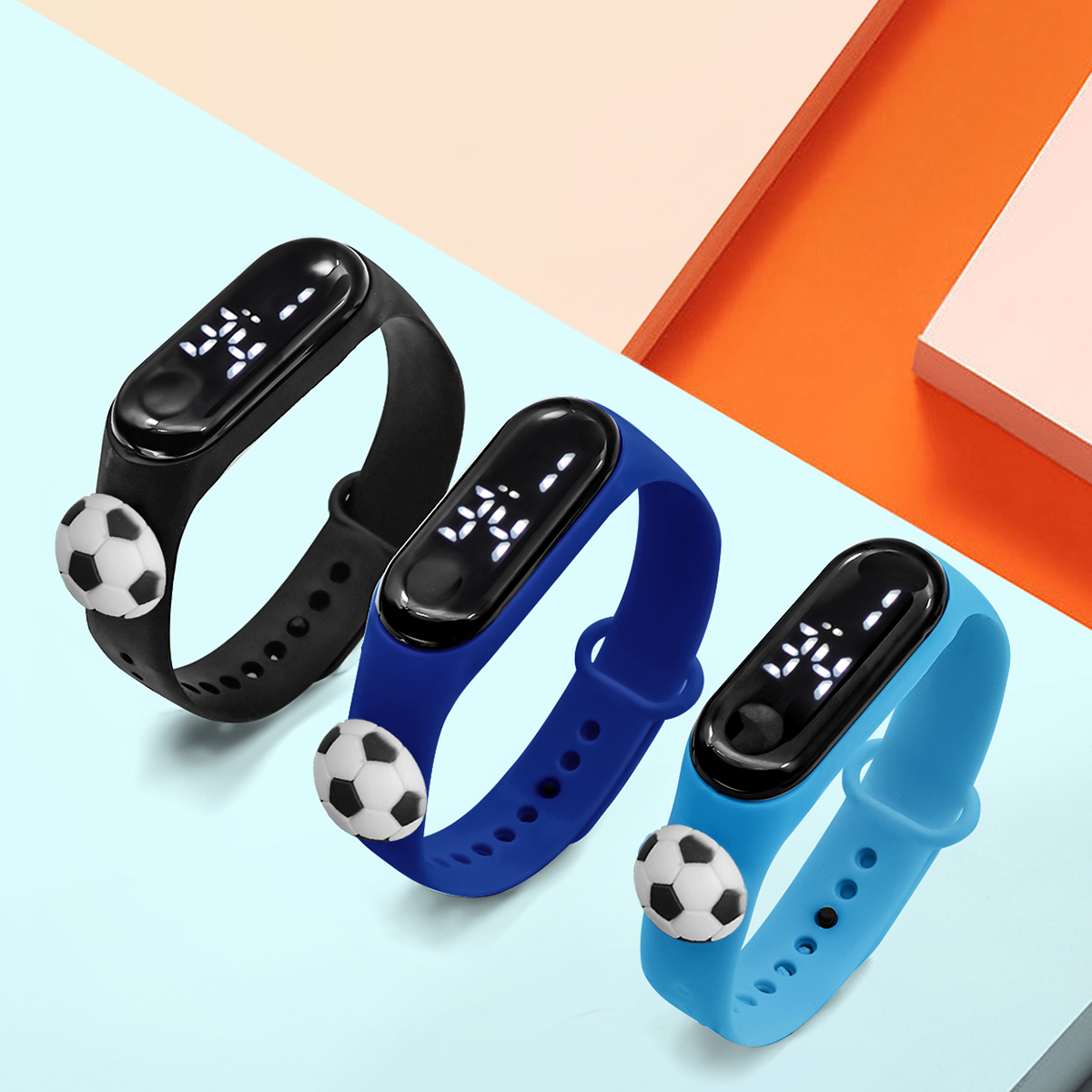 ساعة ذكية بشاشة ليد متعددة الأ - مراجعة Smartwatch Digital Watches For Boys وسعره