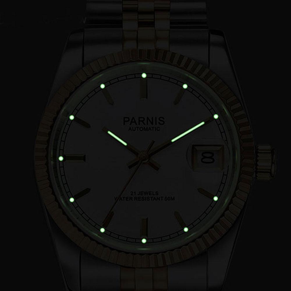 ساعة بارنيس أوتوماتيكية للرجال - مراجعة Rolex Watch Datejust وسعره