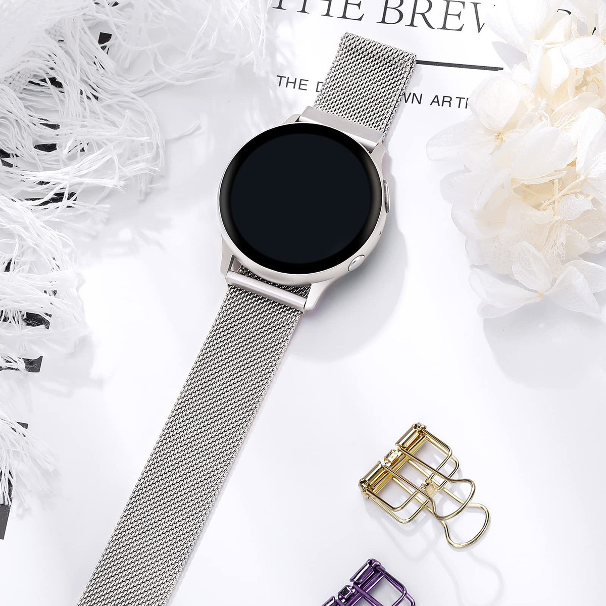 حزام ساعة عصري لساعة سامسونج ج - مراجعة Smartwatch Samsung Watches For Women وسعره