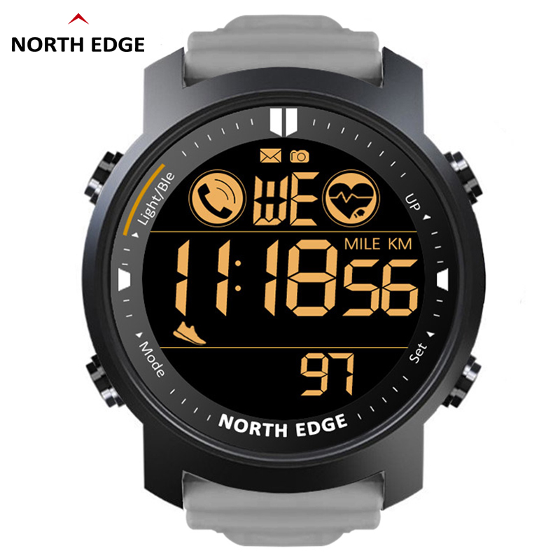نورث حافة ساعة ذكية الرجال مرا - مراجعة Smartwatch Running Watches For Men وسعره