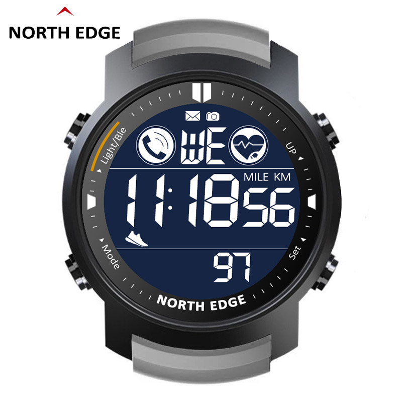 نورث حافة ساعة ذكية الرجال مرا - مراجعة Smartwatch Running Watches For Men وسعره