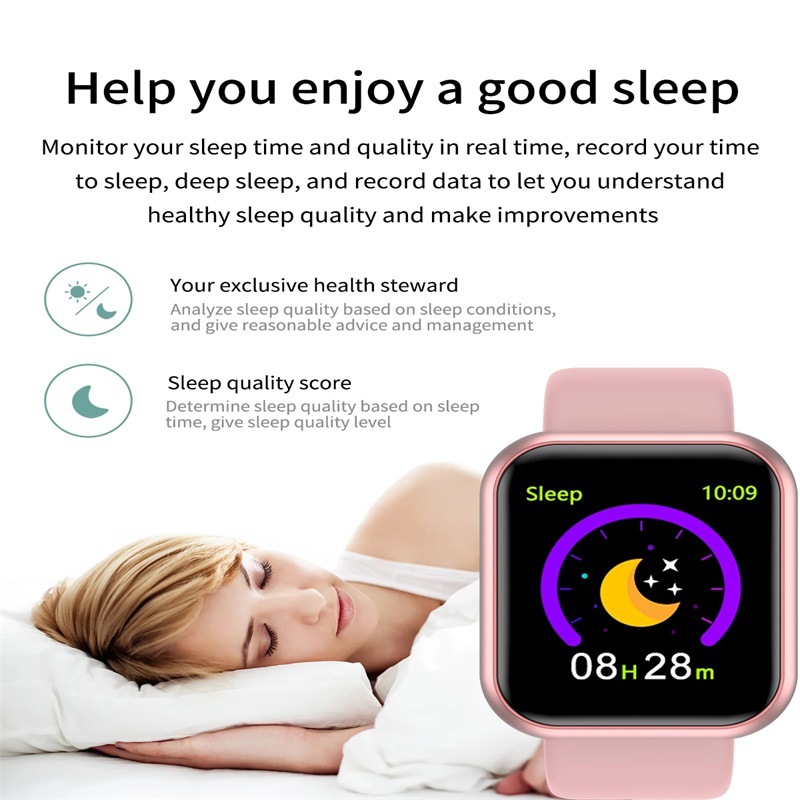 ساعة ذكية متعددة الوظائف للرجا - مراجعة Watch Smart Y68 وسعره