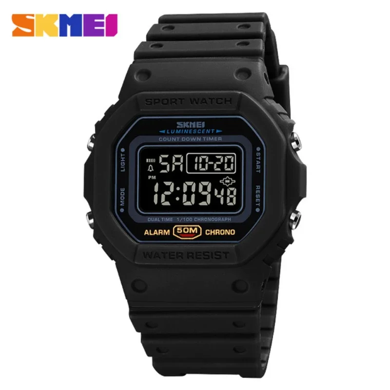 SKMEI 1628 ساعات رجالية رقمية  - مراجعة Tide Watch Surf وسعره