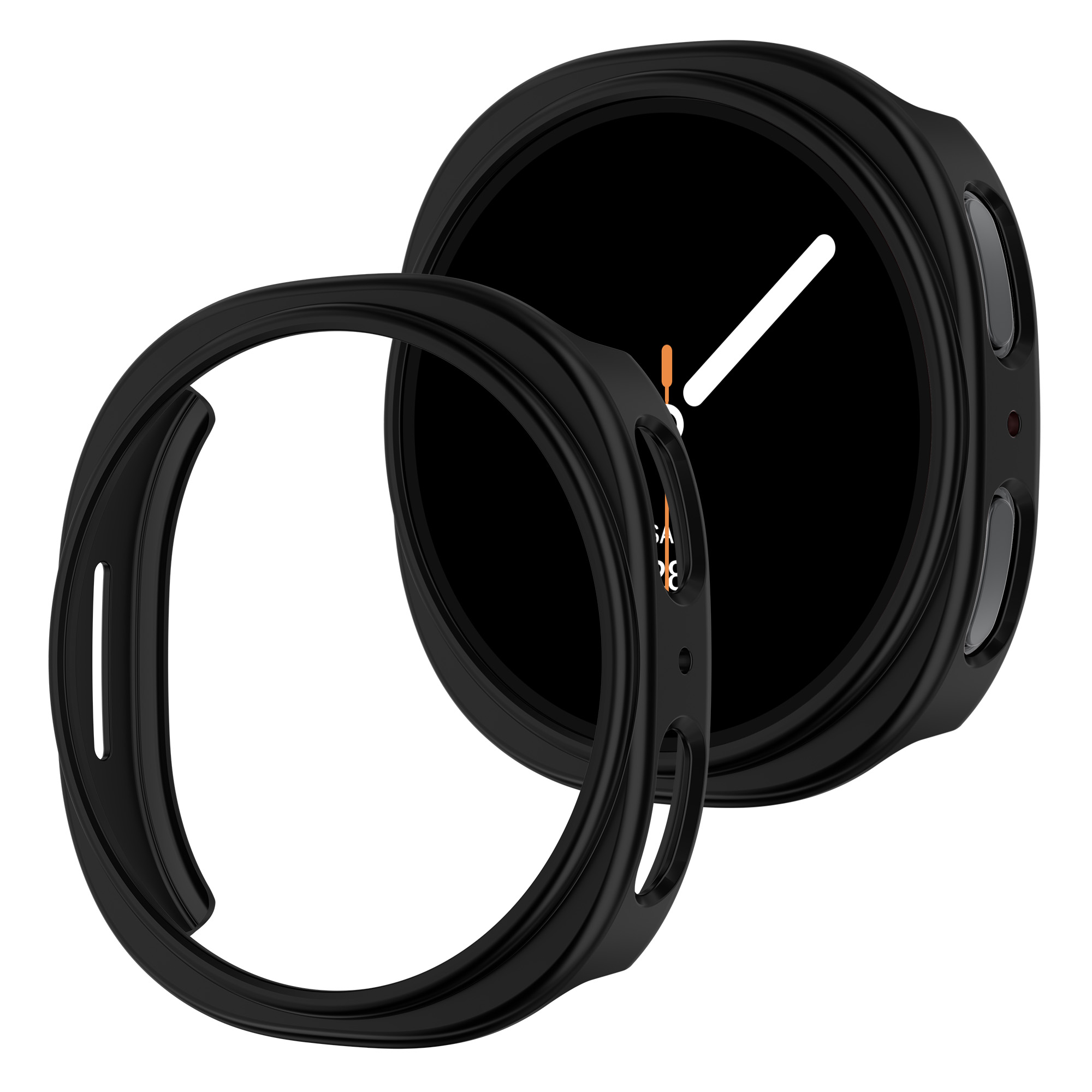 حافظة مجوفة + سوار سيليكون رسم - مراجعة Smartwatch Samsung Watches For Women وسعره