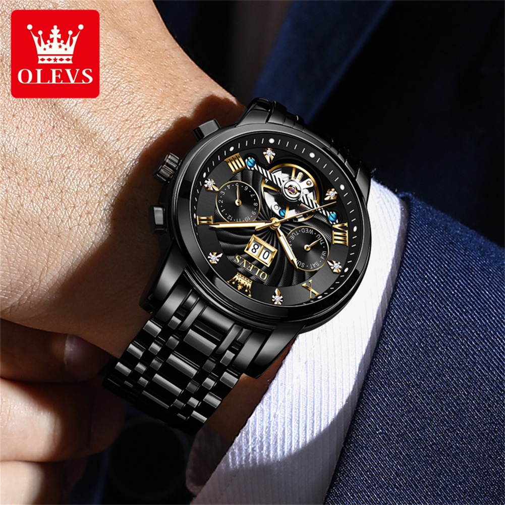 ساعات OLEVS الكلاسيكية للرجال  - مراجعة Rolex Watch Daytona وسعره