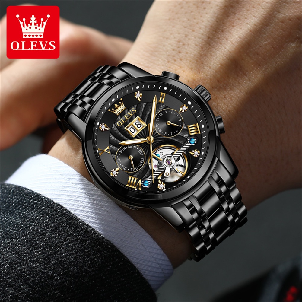 ساعات OLEVS الكلاسيكية للرجال  - مراجعة Rolex Watch Daytona وسعره