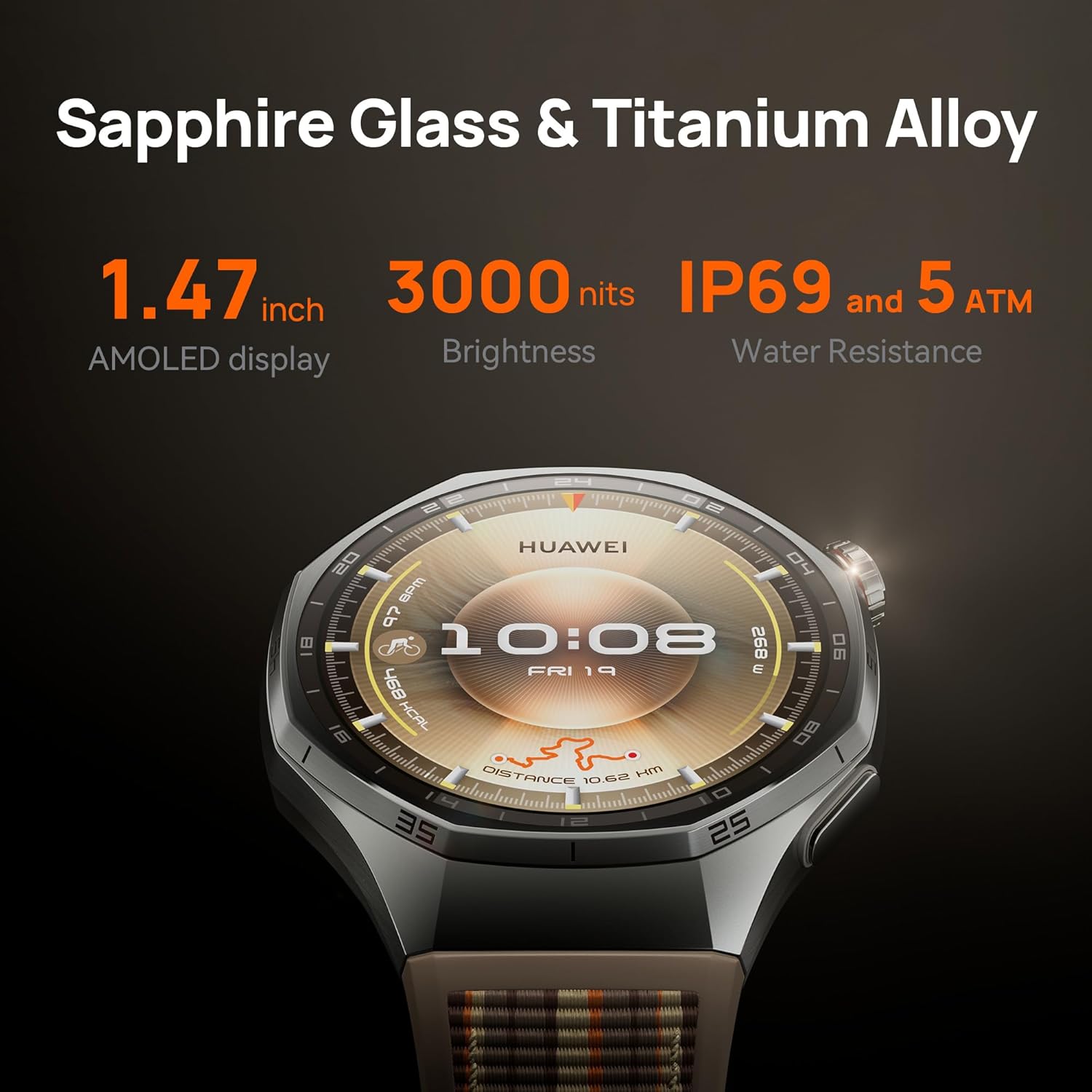 ساعة هواوي واتش جي تي 6 برو ال - مراجعة Smartwatch Running Watches For Men وسعره