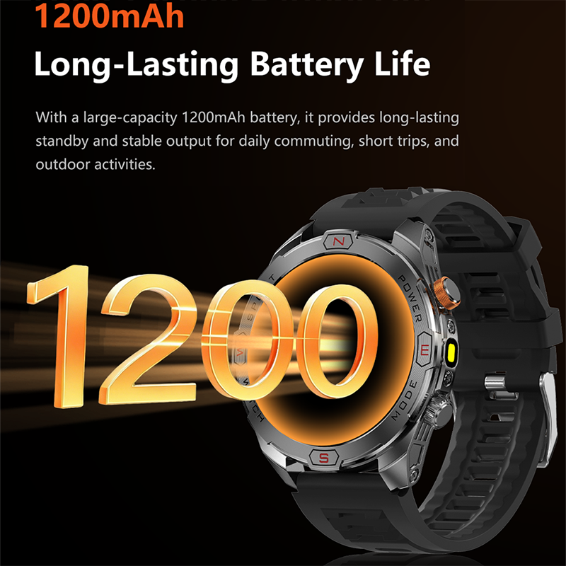 ساعة ذكية متينة جديدة لعام 202 - مراجعة Smartwatch Rugged Watches For Men وسعره