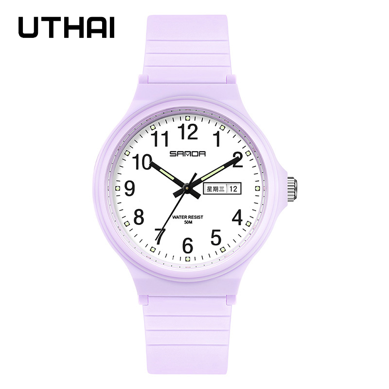ساعة يد نسائية UTHAI L02، ساعة - مراجعة Tide Watch Surf وسعره
