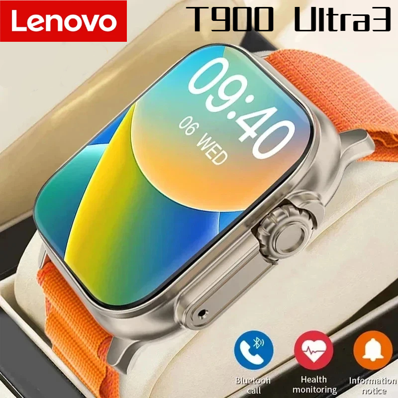 ساعة لينوفو T900 ألترا 3 الذكي - مراجعة Watch Iwo وسعره