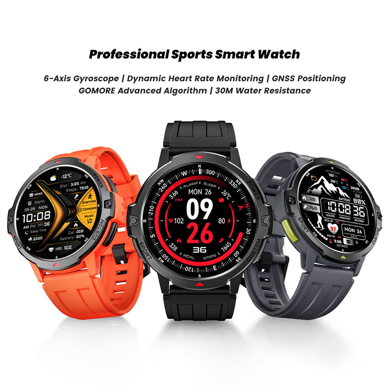 ساعة ذكية رياضية، تحديد المواق - مراجعة Smartwatch Timex Watches For Men وسعره