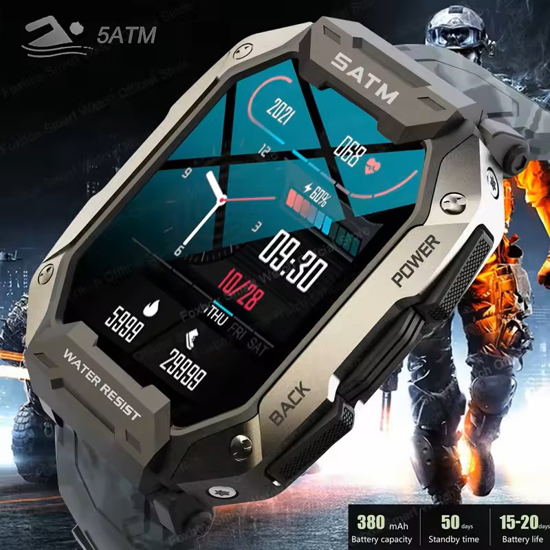 ساعة ذكية جديدة من LIGE للرجال - مراجعة Smartwatch Timex Watches For Men وسعره