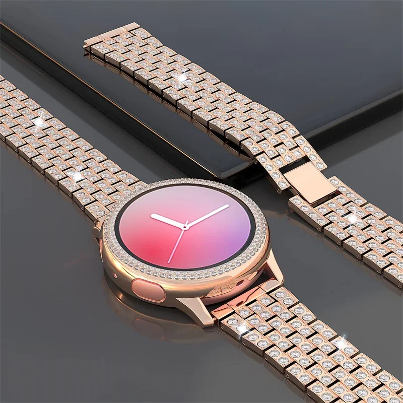 حزام الماس لساعة سامسونج جالاك - مراجعة Smartwatch Samsung Watches For Women وسعره