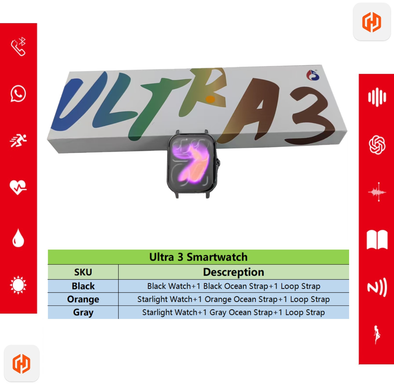 ساعة ذكية Choice Watch Ultra3  - مراجعة Watch Iwo وسعره