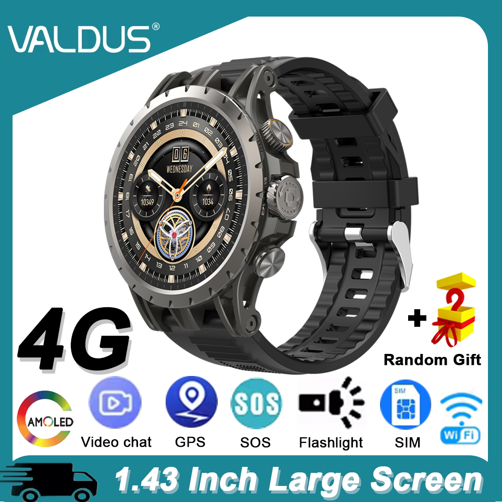 VALDUS VG54 ساعة ذكية AMOLED م - مراجعة Watch Iwo وسعره