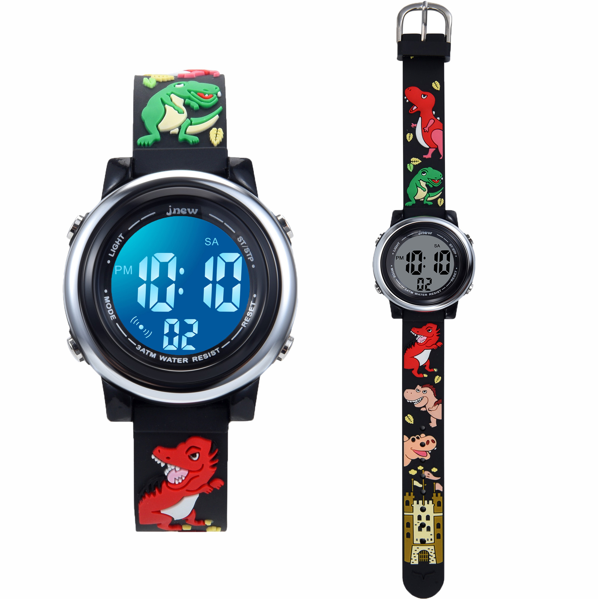 ساعة إلكترونية للأطفال من Utha - مراجعة Smartwatch Digital Watches For Kid Boy With Alarm وسعره