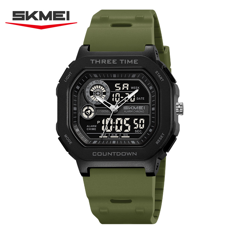 ساعة رقمية رجالية SKMEI 2641 ج - مراجعة Tide Watch Surf وسعره