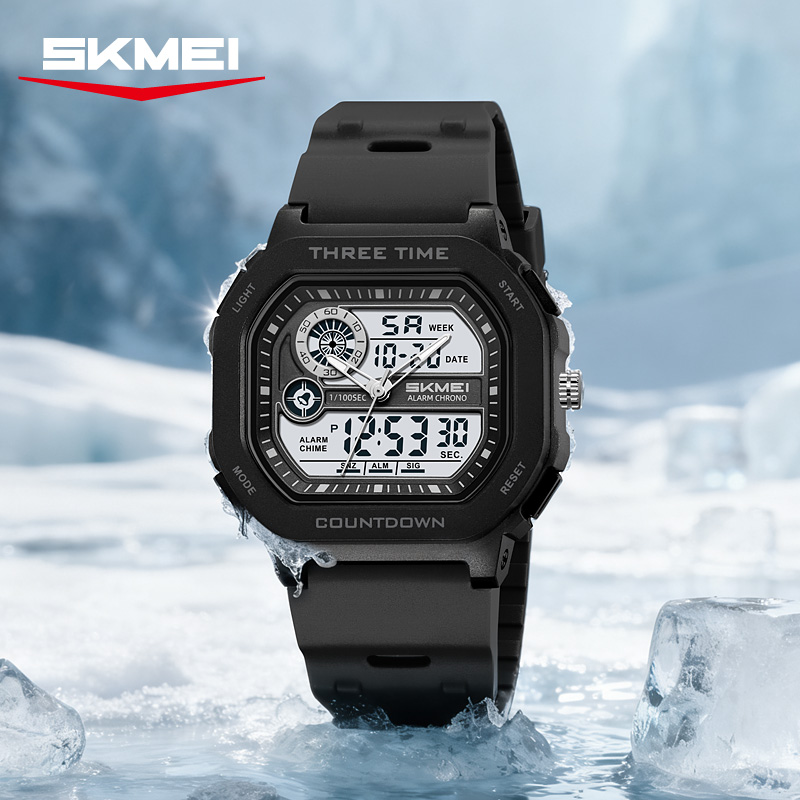 ساعة رقمية رجالية SKMEI 2641 ج - مراجعة Tide Watch Surf وسعره