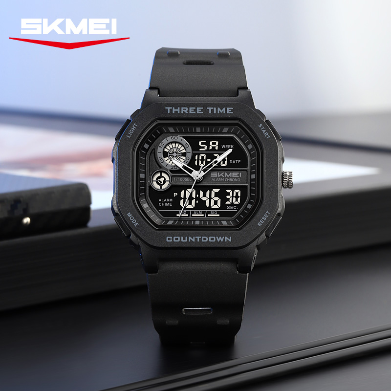 ساعة رقمية رجالية SKMEI 2641 ج - مراجعة Tide Watch Surf وسعره