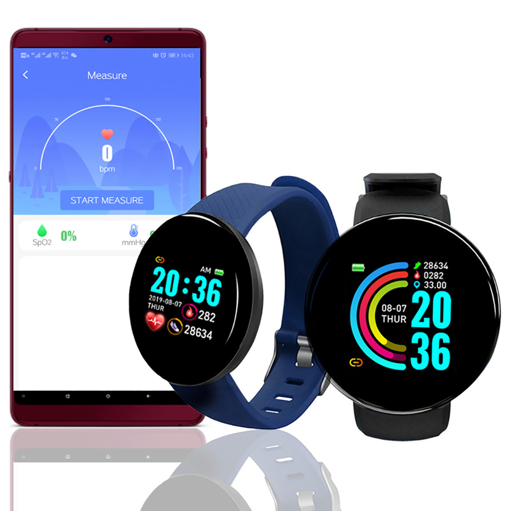 D18 ساعة ذكية مراقب معدل ضربات - مراجعة Watch Smart Y68 وسعره