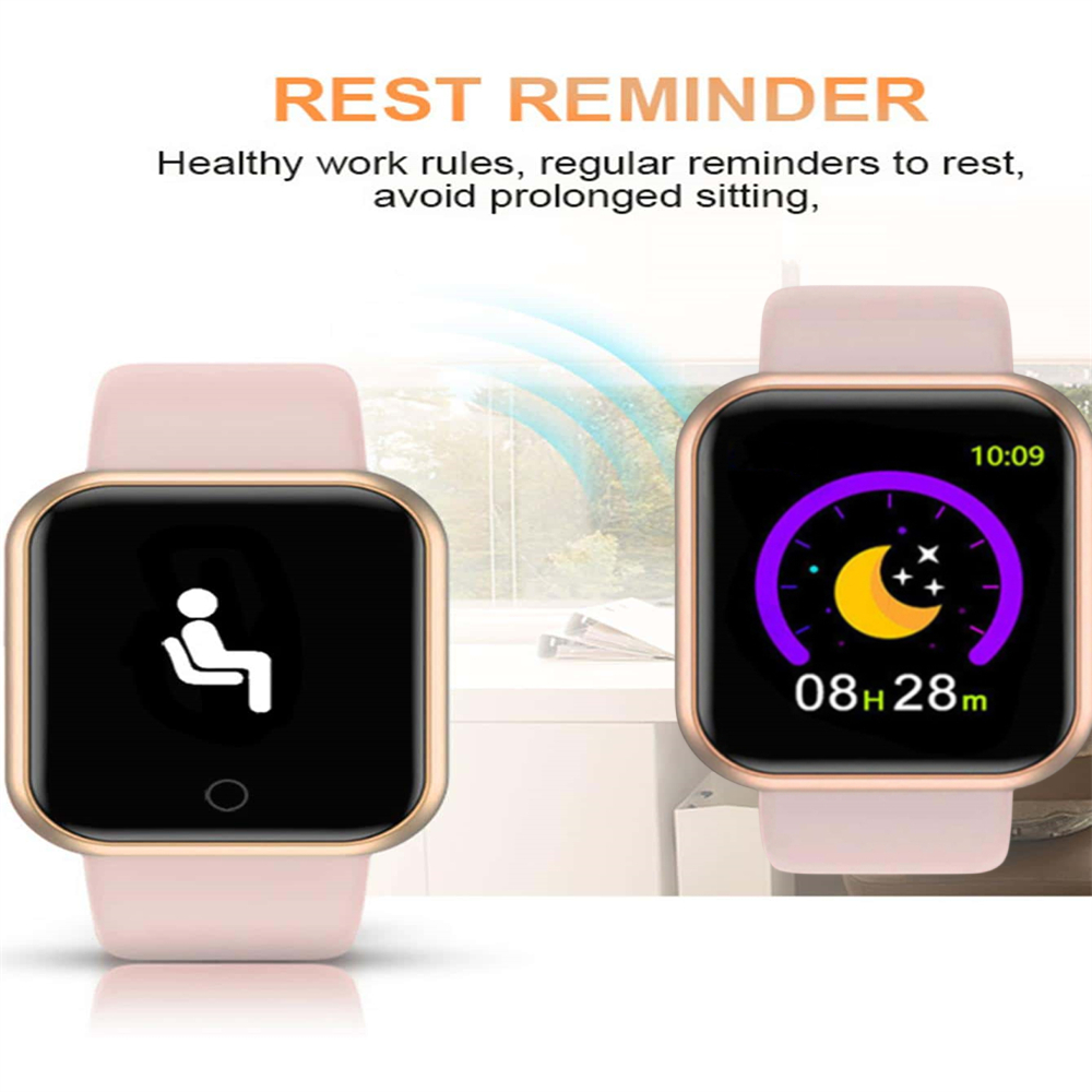 ساعة ذكية رياضية للرجال مراقبة - مراجعة Watch Smart Y68 وسعره