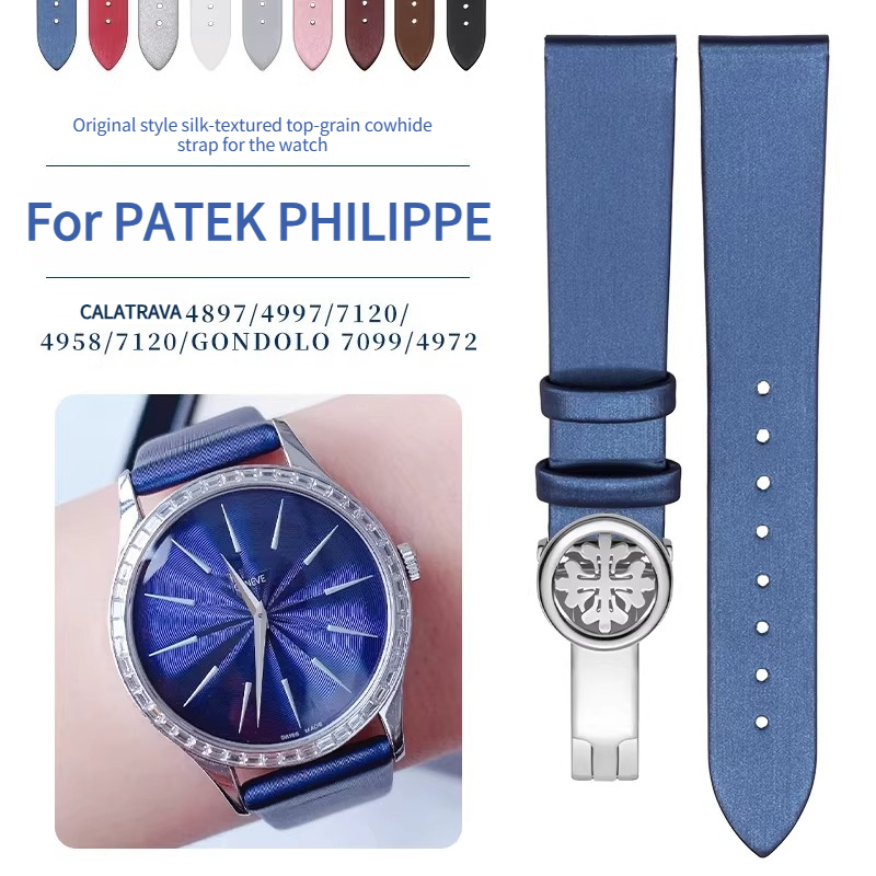 حزام ساعة من الجلد الأصلي ذو ن - مراجعة Patek Philippe Watch Calatrava وسعره